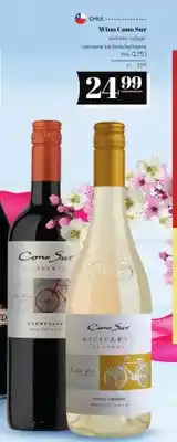 Polomarket Wino Cono Sur Bicicleta Reserva Pinot Grigio białe/wytrawne oferta