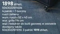 Castorama Grill gazowy Attaia 4.1 oferta