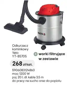 Castorama Odkurzacz kominkowy worki filtrujące w zestawie oferta
