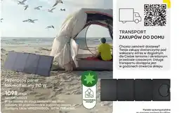 Castorama Przenośny panel fotowoltaiczny 110W oferta
