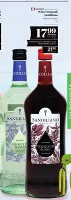 Polomarket Wino Vermouth Sandiliano czerwone oferta