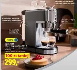 Lidl Ekspres do kawy SilverCrest oferta