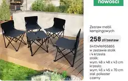 Castorama Zestaw mebli kempingowych oferta