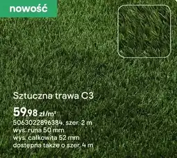 Castorama Sztuczna trawa C3 oferta