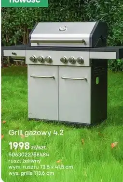 Castorama Grill gazowy 4.2 oferta