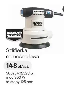 Castorama Szlifierka mimośrodowa oferta