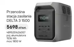 Castorama Przenośna stacja zasilania DELTA 3 1500 oferta