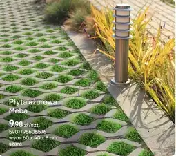 Castorama Płyta azurowa Meba szara oferta