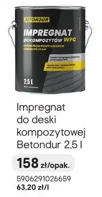 Castorama Impregnat do deski kompozytowej Betondur oferta