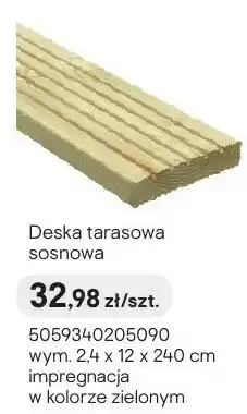 Castorama Deska tarasowa sosnowa oferta