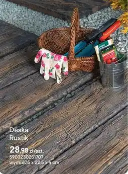 Castorama Deska Rustik oferta