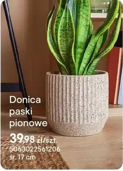 Castorama Doniczka paski pionowe oferta