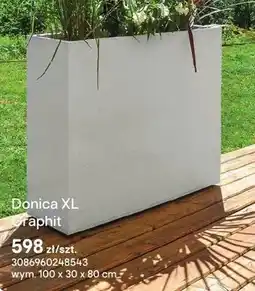 Castorama Donica XL Graphit oferta