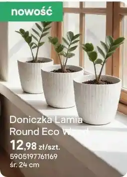 Castorama Doniczka Lamia Round Eco W oferta