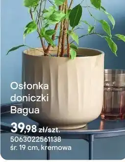 Castorama Osłonka doniczki Bagua kremowa oferta