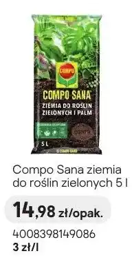 Castorama Ziemia Compo Sana do roślin zielonych oferta