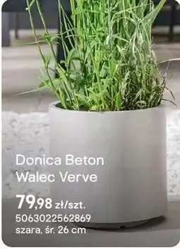 Castorama Donica Beton Walec Verve oferta