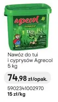 Castorama Nawóz do tui i cyprysów oferta