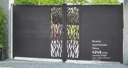 Castorama Brama aluminiowa Neva antracyt oferta