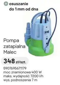 Castorama Pompa zatapialna oferta