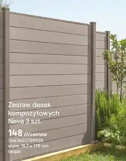 Castorama Zestaw desek kompozytowych Neva oferta
