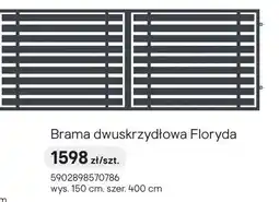 Castorama Brama dwuskrzydłowa Floryda oferta