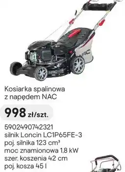Castorama Kosiarka spalinowa z napędem NAC oferta