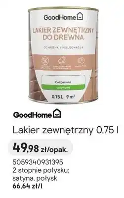 Castorama Lakier zewnętrzny oferta