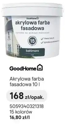 Castorama Akrylowa farba fasadowa oferta