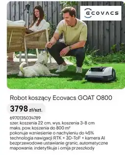 Castorama Robot koszący Ecovacs GOAT O800 oferta