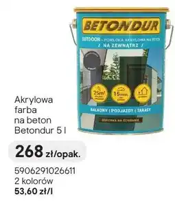 Castorama Akrylowa farba na beton Betondur oferta