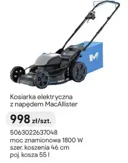 Castorama Kosiarka elektryczna z napędem MacAllister oferta