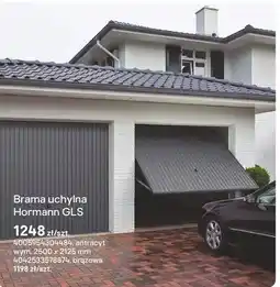 Castorama Brama uchylna Horrmann GLS brązowa oferta
