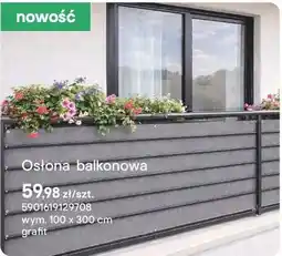 Castorama Osłona balkonowa oferta
