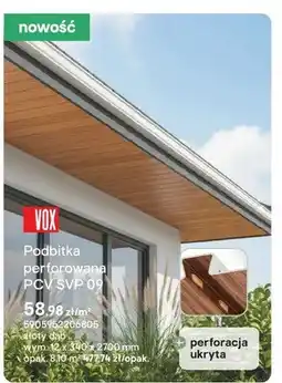 Castorama Podbitka perforowana PCV SVP 09 liciy dąb oferta