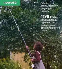 Castorama Sekator akumulatorowy do gałęzi L oferta
