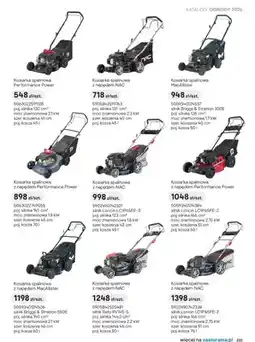 Castorama Kosiarka spalinowa z napędem Performance Power oferta