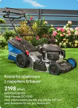 Castorama Kosiarka spalinowa z napędem oferta