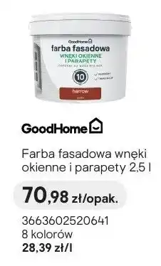 Castorama Farba fasadowa wnęki okienne i parapety oferta