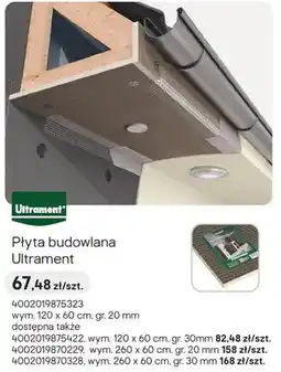Castorama Płyta budowlana Ultrament oferta