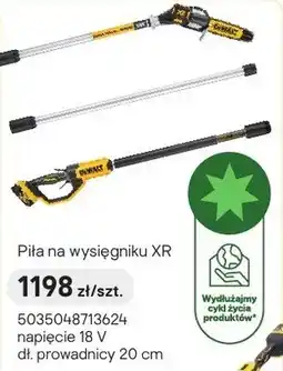 Castorama Piła na wysięgniku XR oferta