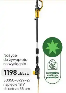 Castorama Nożyce do żywopłotu na wysięgniku oferta