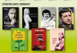 Biedronka Książki - literatura faktu i biografie, różne tytuły oferta