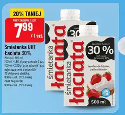Polomarket Śmietanka UHT Łaciata 30% Mlekpol oferta