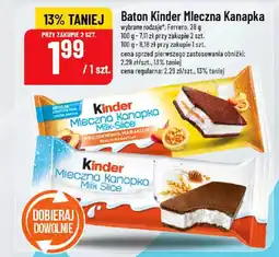 Polomarket Baton Kinder Mleczna Kanapka Ferrero oferta
