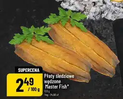 Polomarket Płaty śledziowe wędzone Master Fish oferta