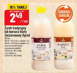 Polomarket Żurek tradycyjny lub barszcz biały Zaczarowany Ogród oferta