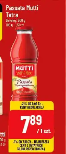 Polomarket Passata Mutti Tetra Develey oferta