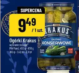 Polomarket Ogórki Krakus MW Food oferta