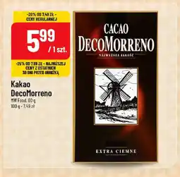 Polomarket Kakao DecoMorreno MW Food oferta